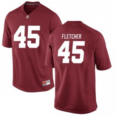 Youth Alabama Crimson Tide #45 Thomas Fletcher Crimson Replica NCAA College Football Jersey 2403JVUB5